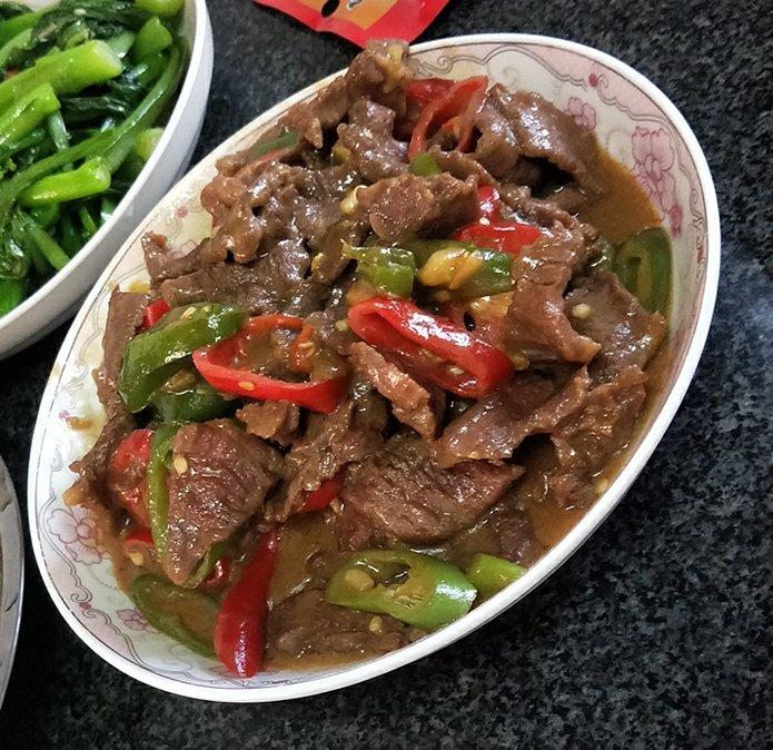 小炒牛肉
