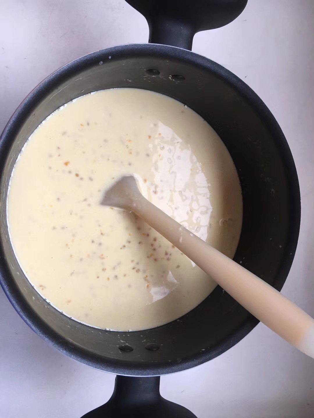 椰浆芒果西米露