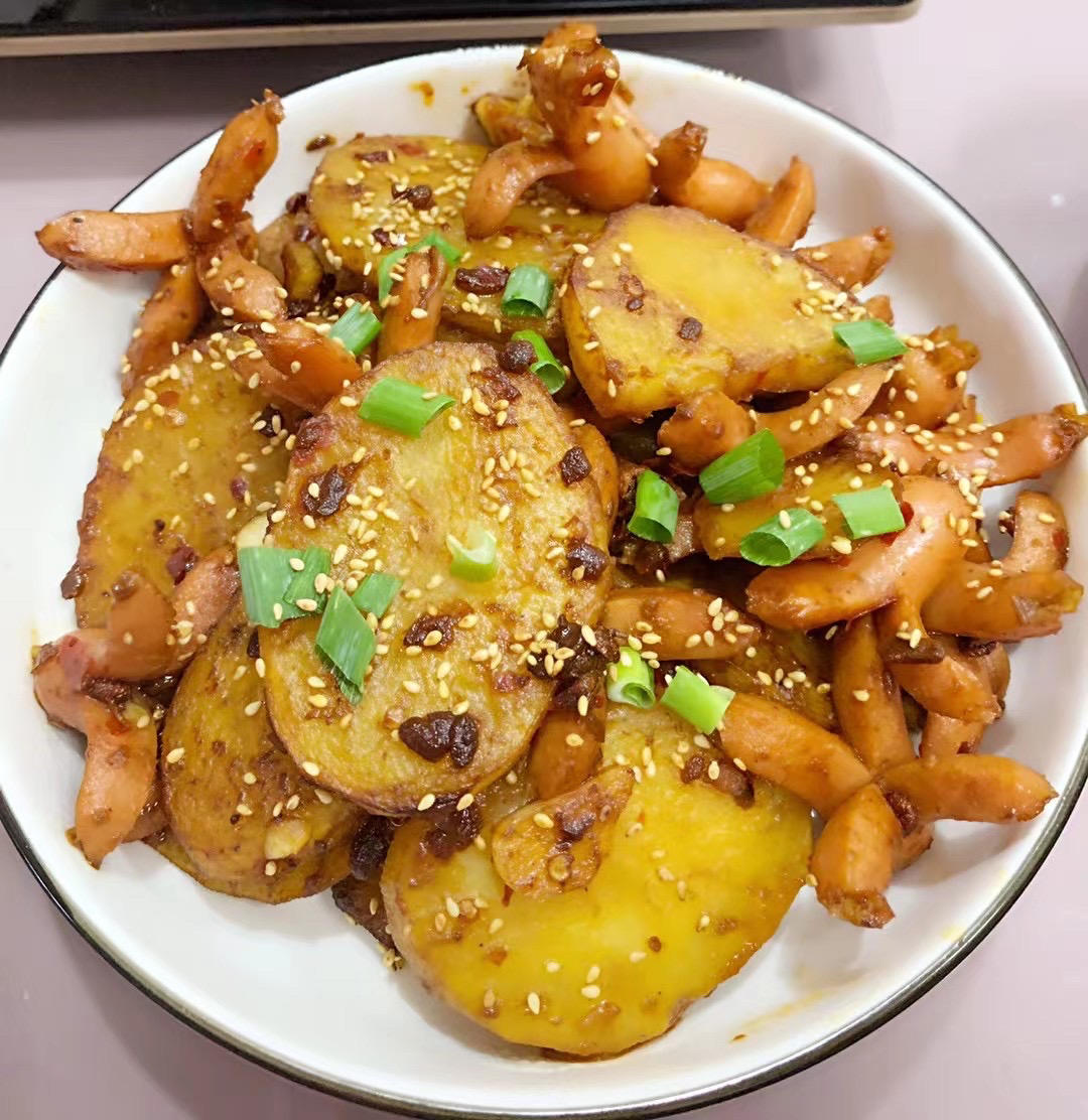 干锅土豆片