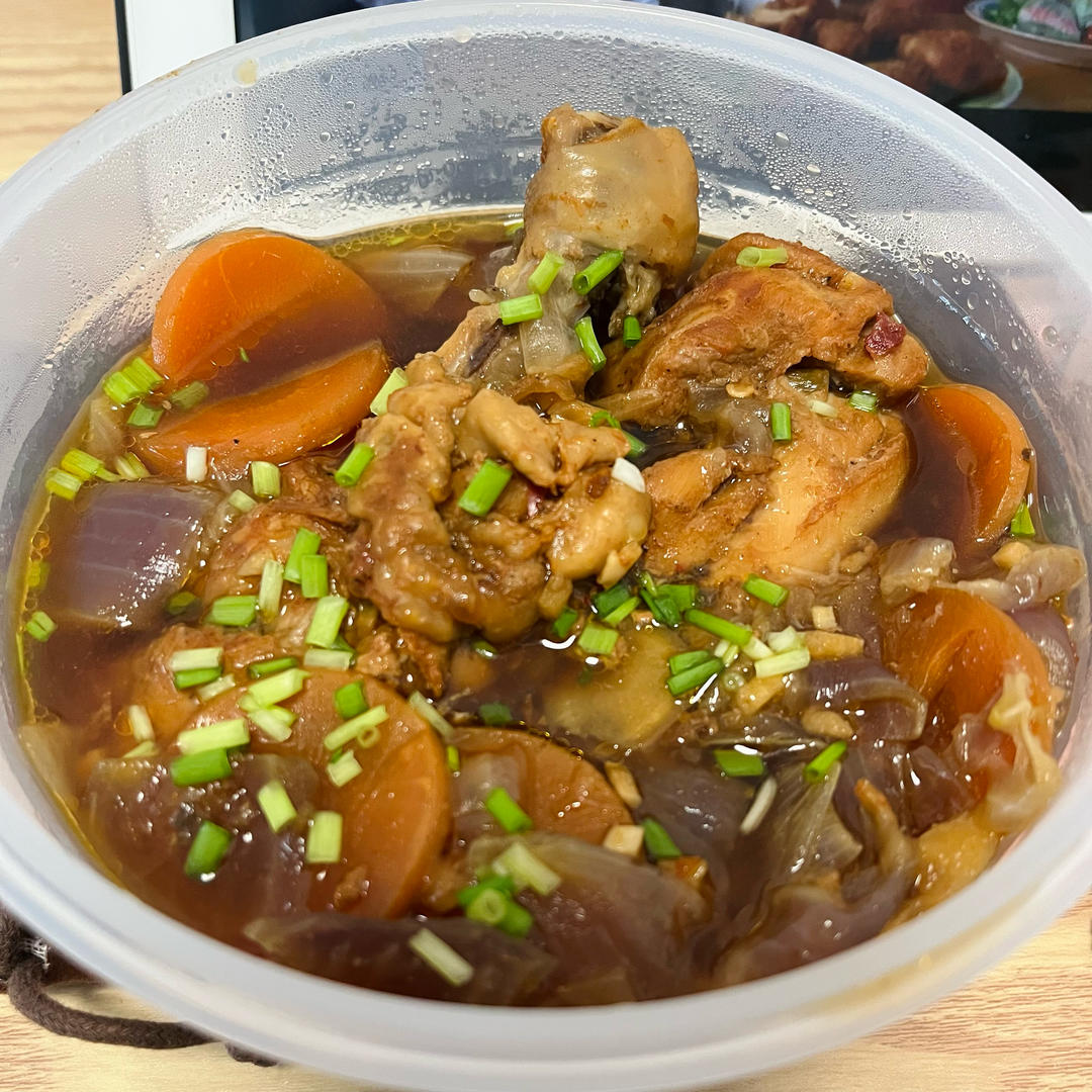 不需要厨艺的减脂餐——电饭煲焖鸡腿