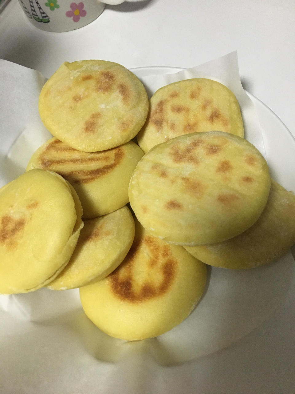 玉米面发面饼                       （口感细腻）