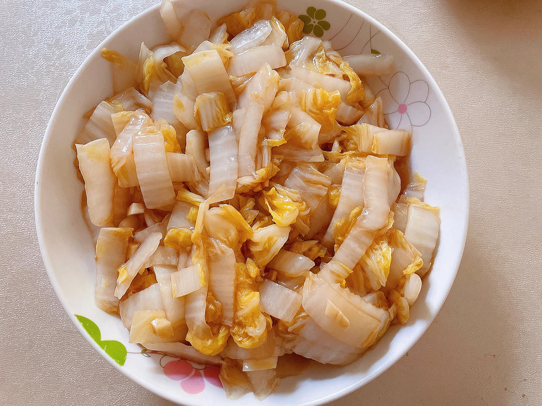 爆下饭的酸辣白菜（零难度）