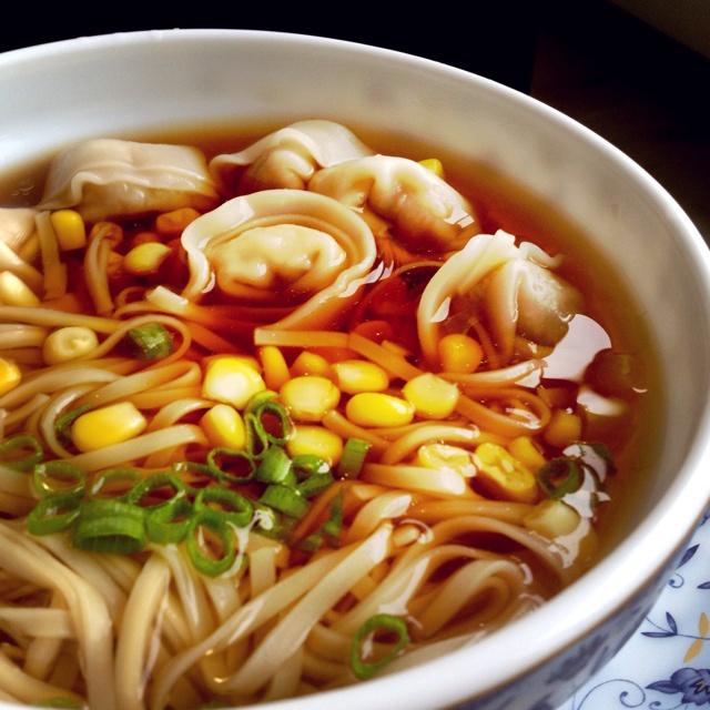 香菇馄饨面