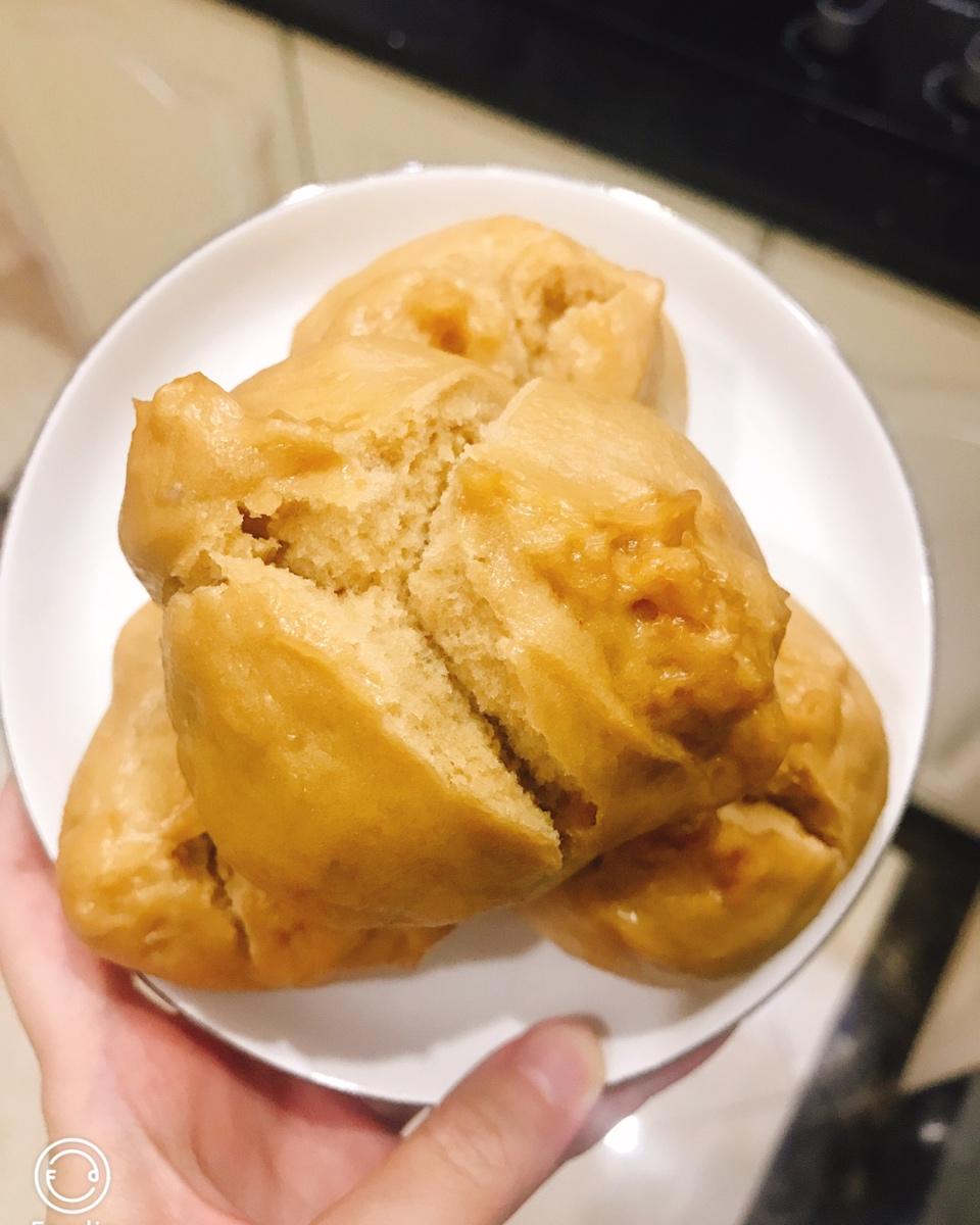 豪华红糖开花馒头