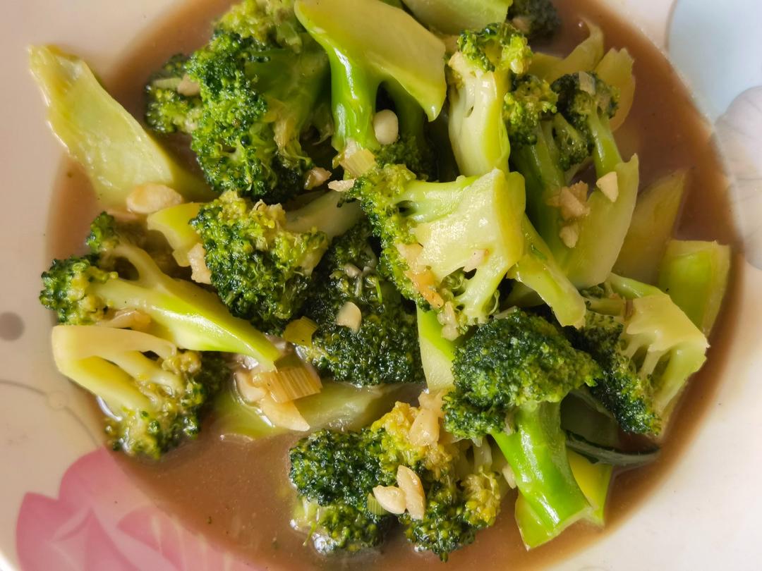 蚝油蒜蓉西兰花🥦