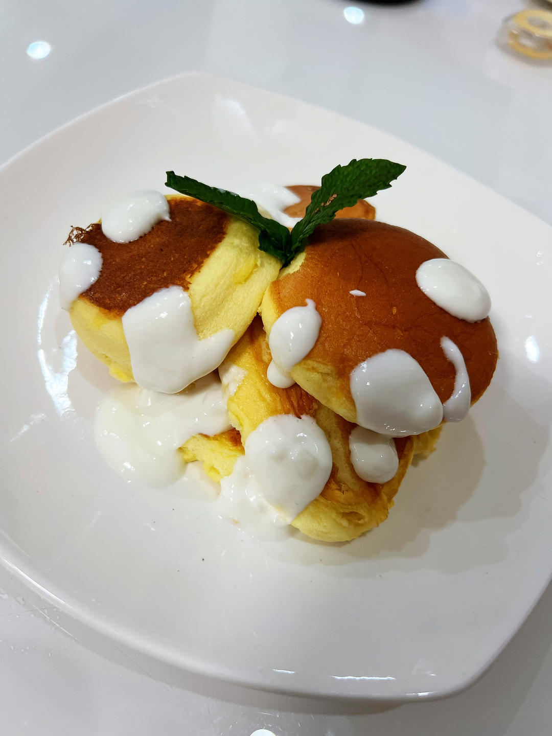 10分钟搞定网红舒芙蕾松饼🥞超松软『步骤详细附视频』『平底锅美食』