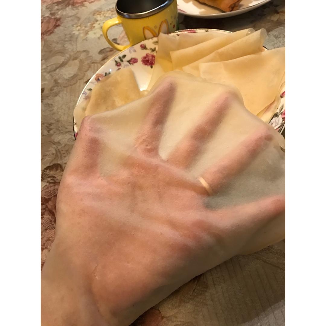 春饼 —薄如纸