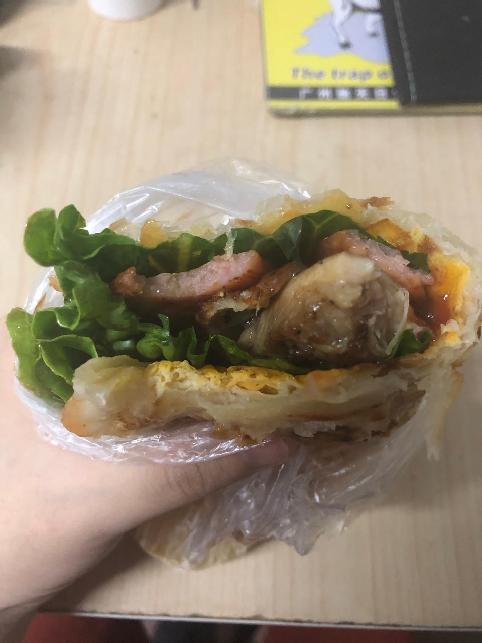 三分钟就可以做好孩子的早餐（手抓饼）