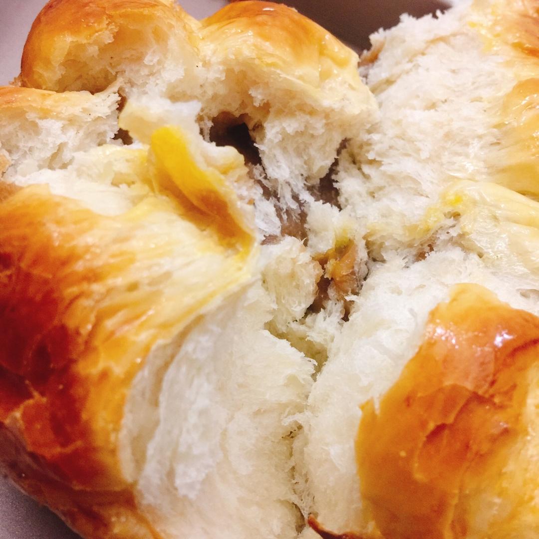 双重拉丝的红糖麻薯吐司