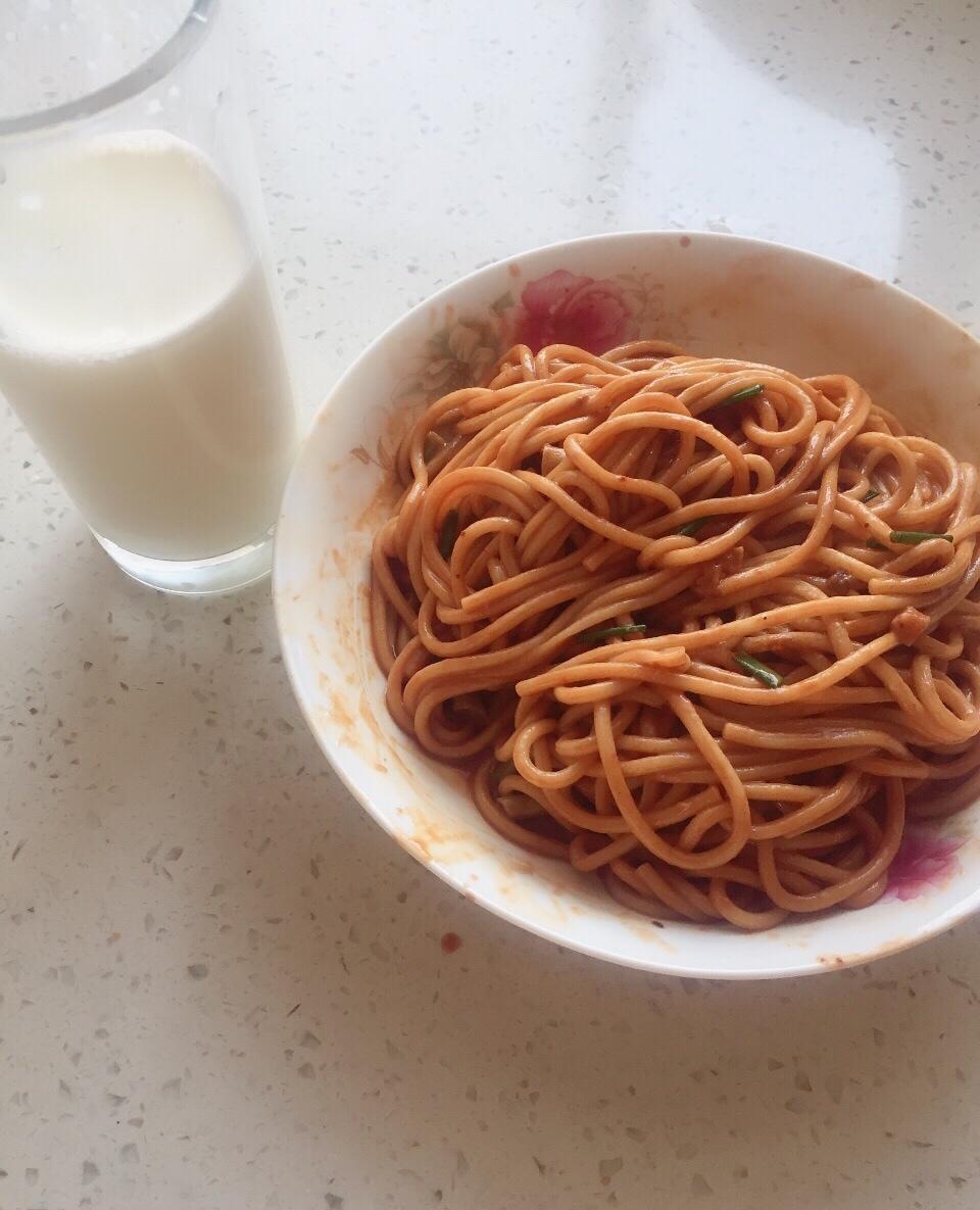 葱油拌面