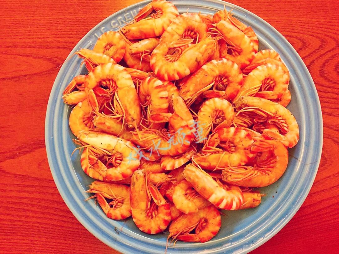 活虾最好吃的做法～干炒虾