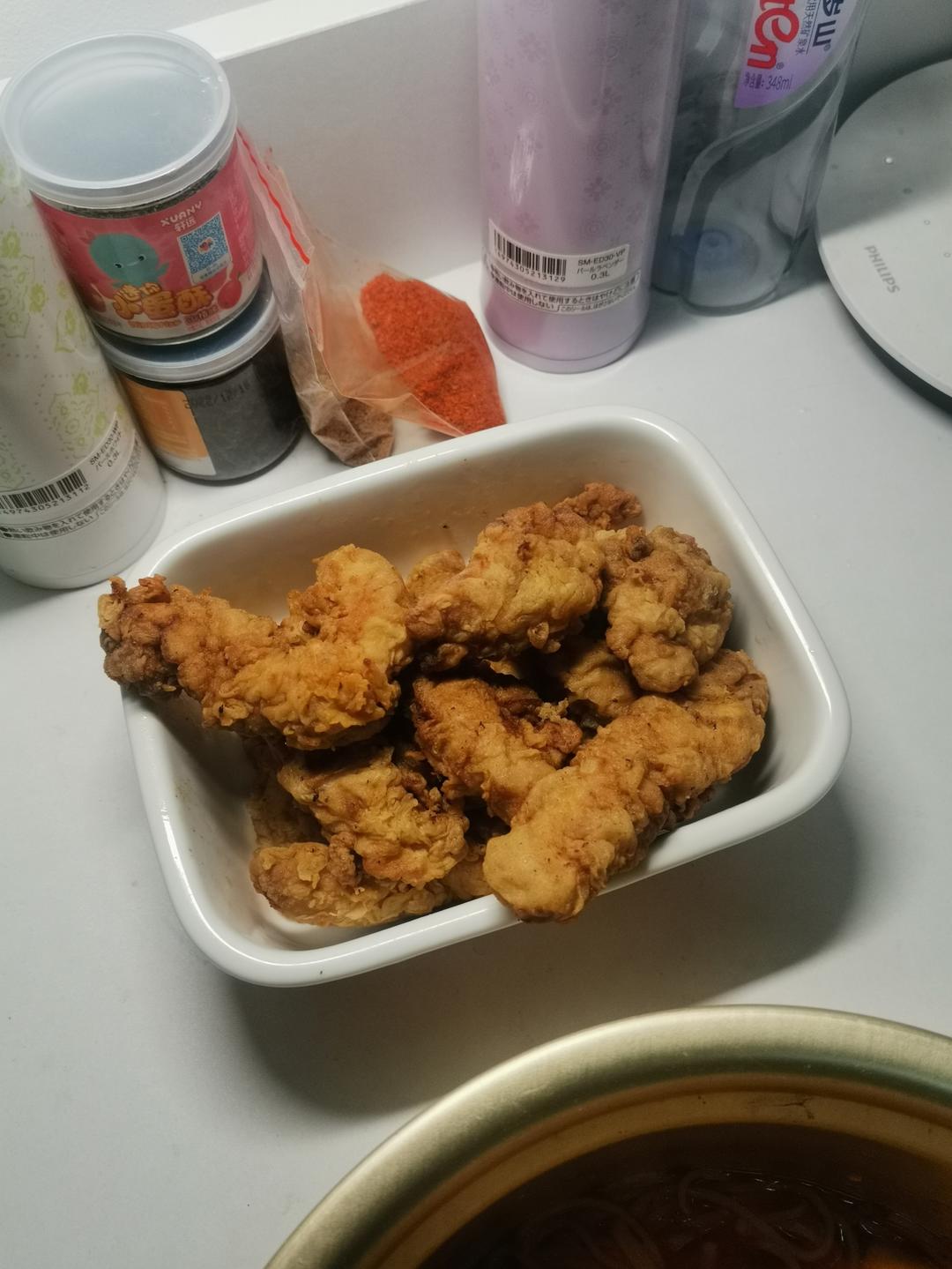 家庭版劲脆炸鸡块，无需炸鸡粉