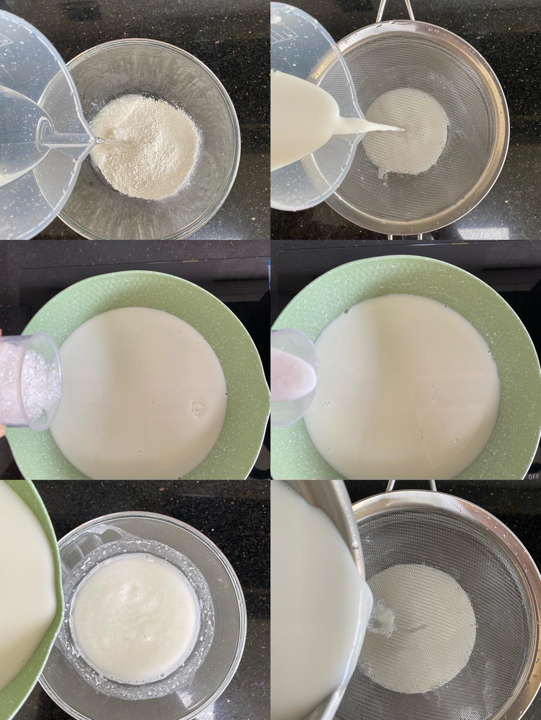 纯奶手撕吐司的做法 步骤1