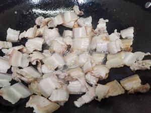豆角干炒回锅肉的做法 步骤4