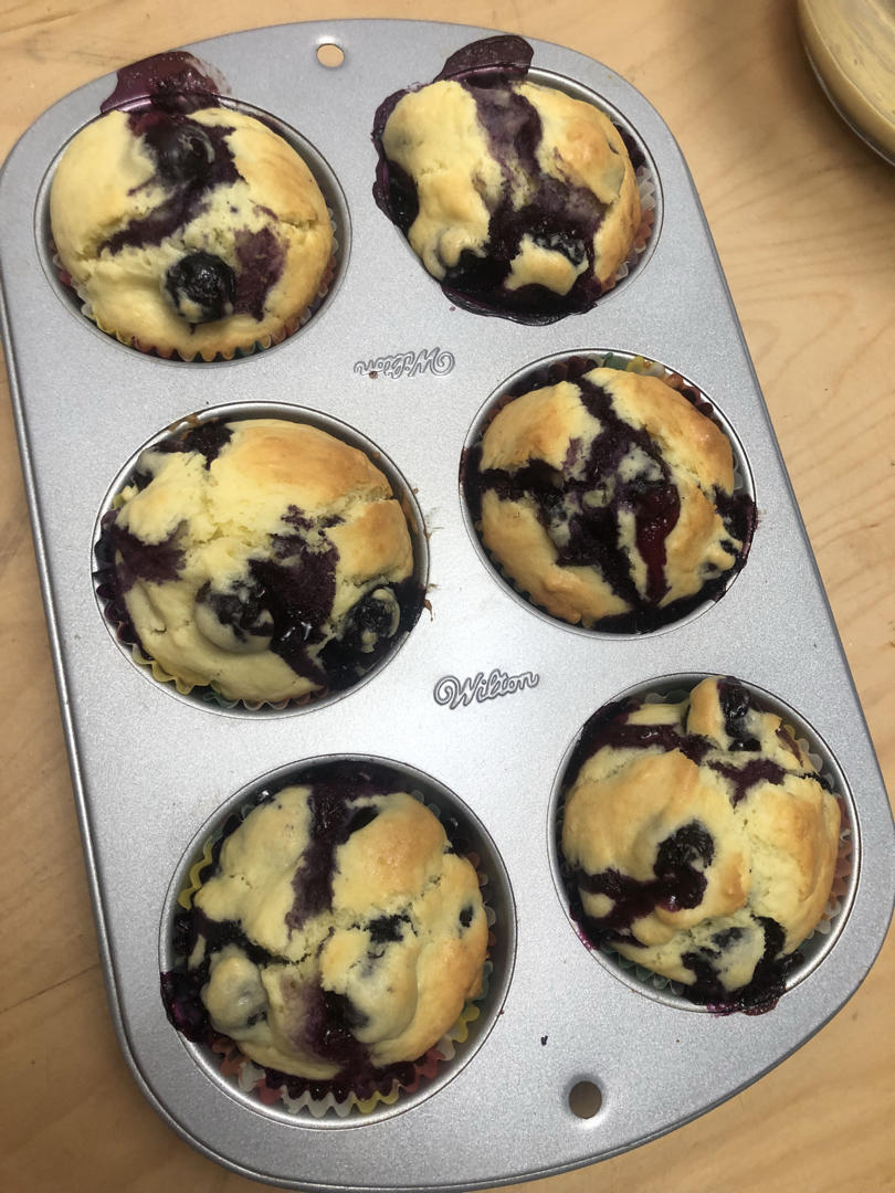 蓝莓玛芬蛋糕 Blueberry Muffin