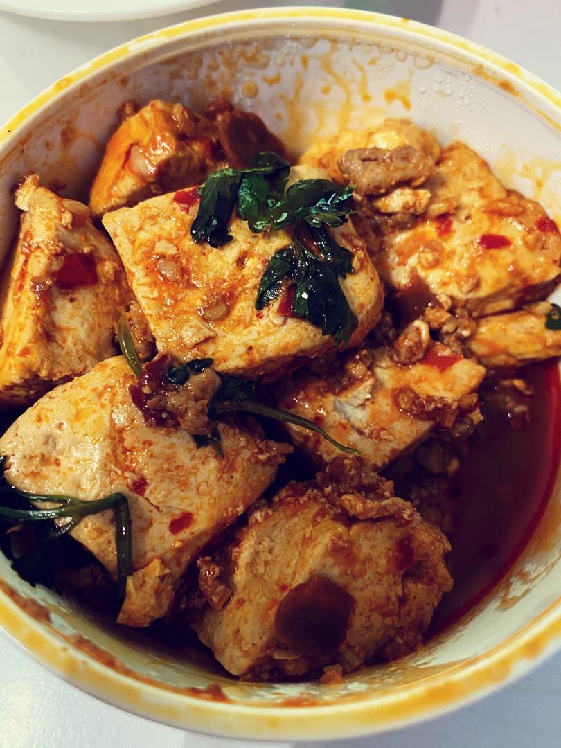 不麻婆的肉末豆腐