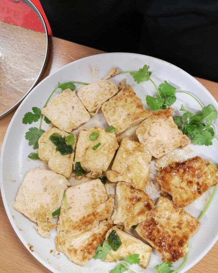 蚝油嫩豆腐