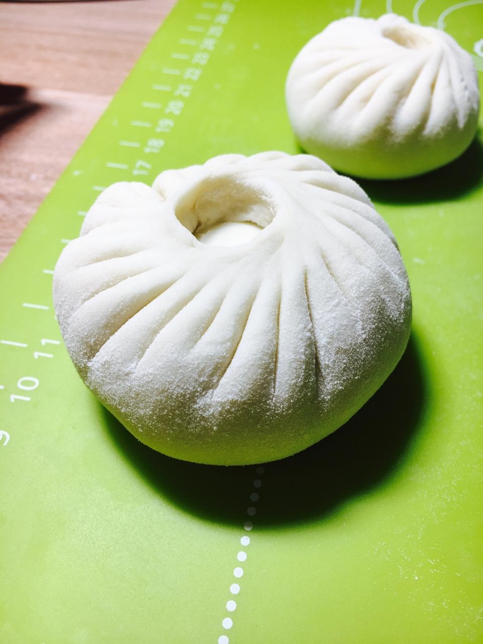 手工包子（肚脐包）