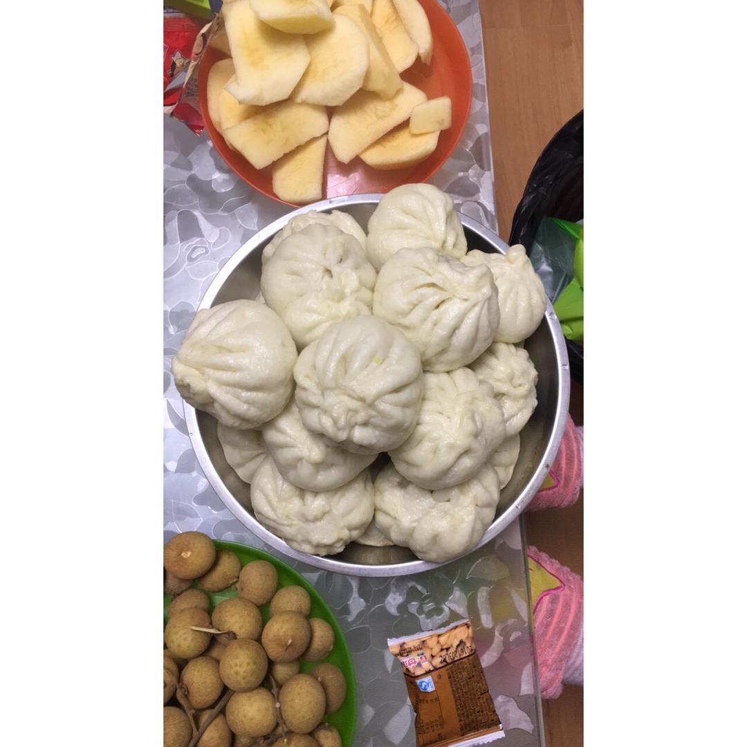 手工包子（肚脐包）