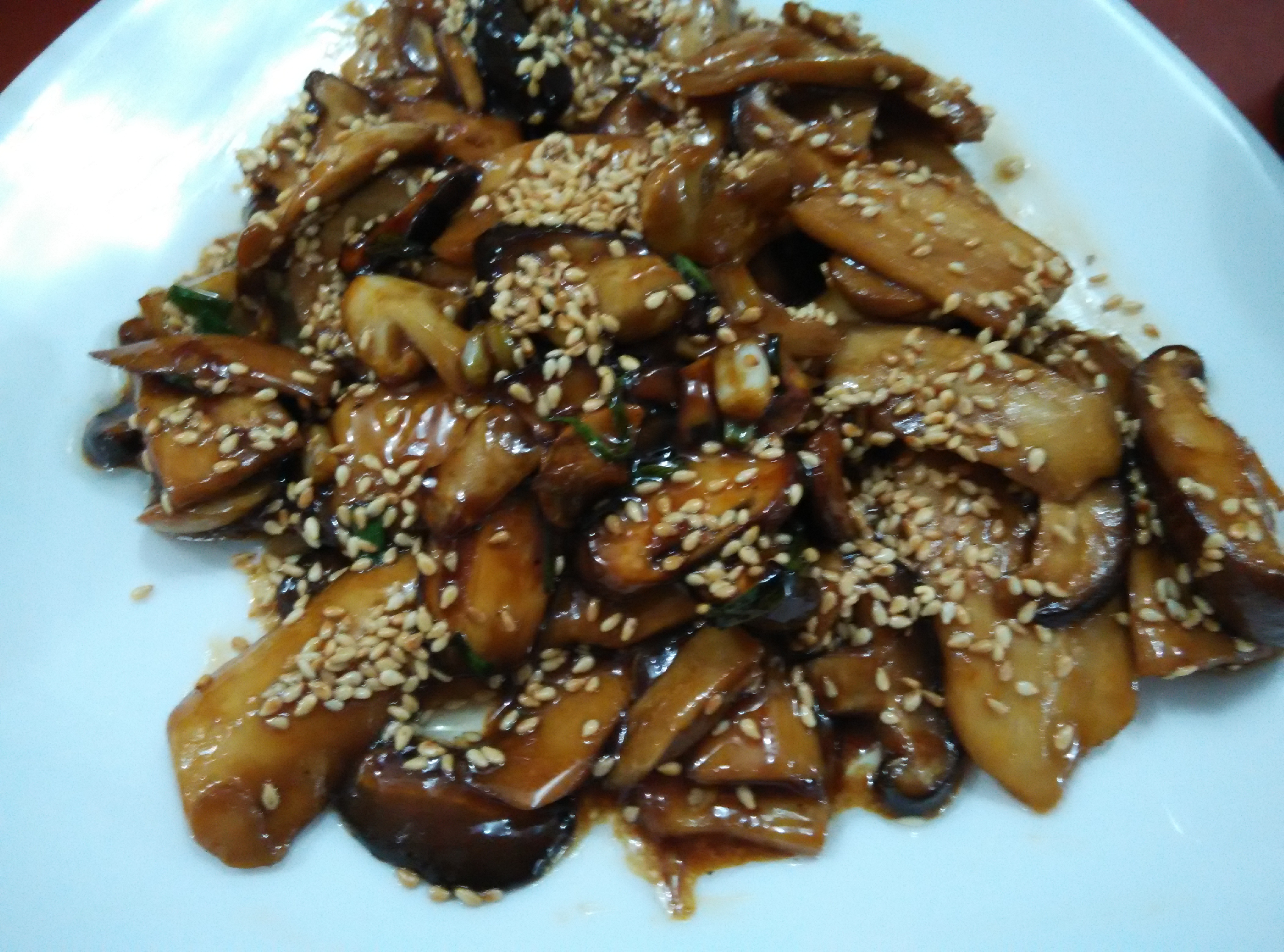 酱汁杏鲍菇