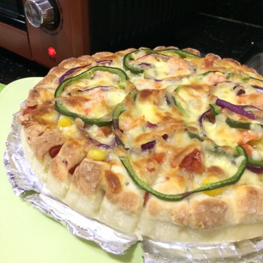 不用酵母的披萨底 No Yeast Pizza Dough