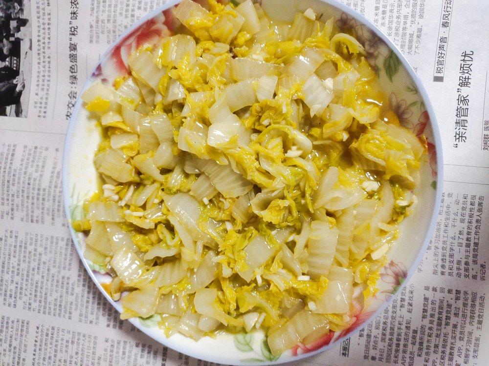 家常菜-清炒白菜
