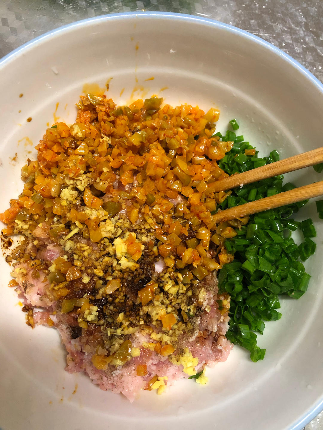 烤箱版鲜肉锅盔
