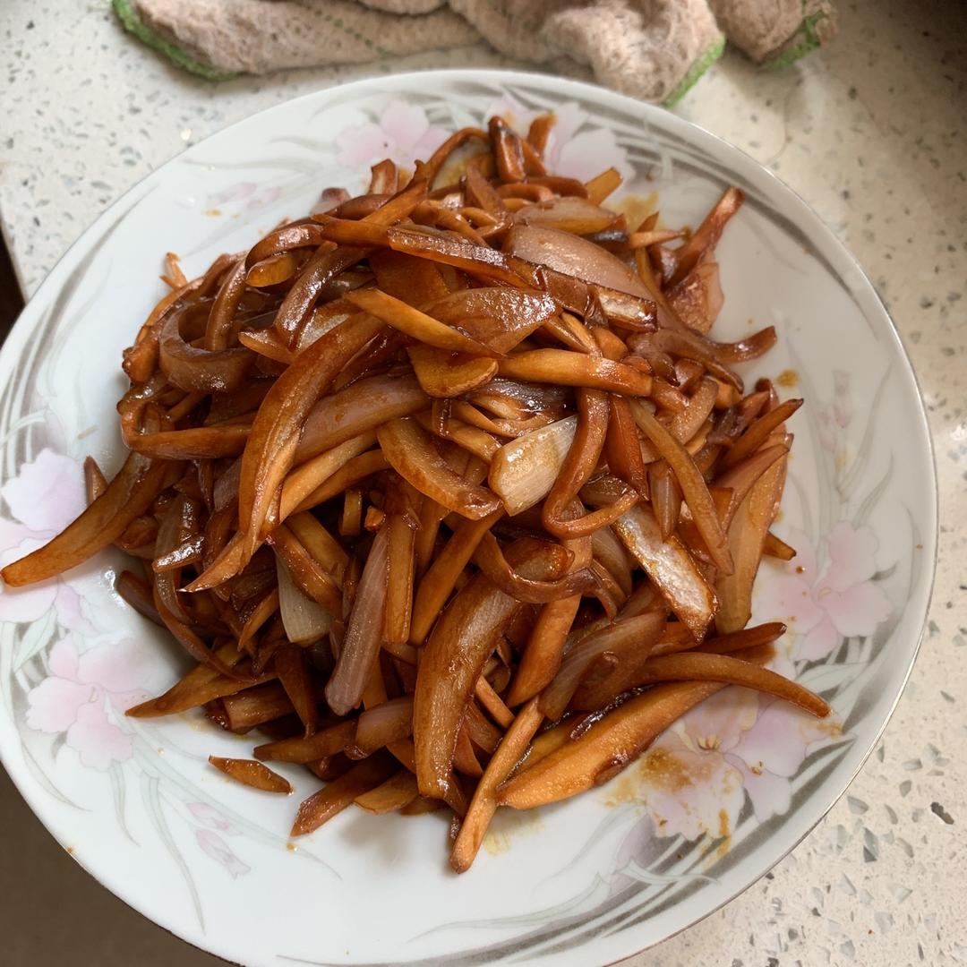 洋葱遇到杏鲍菇