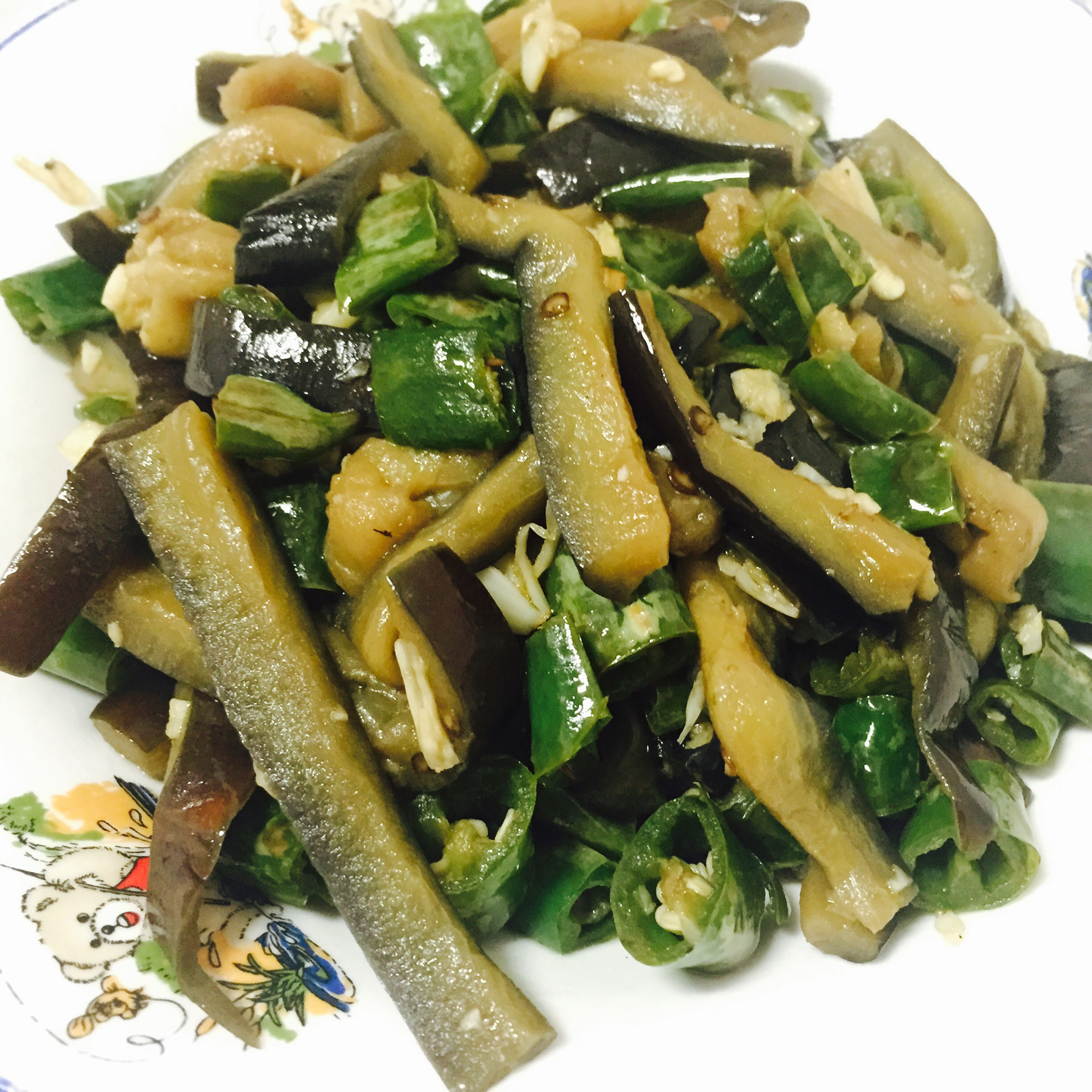 【下饭神器】超简单快手菜 蒜香辣子茄丝