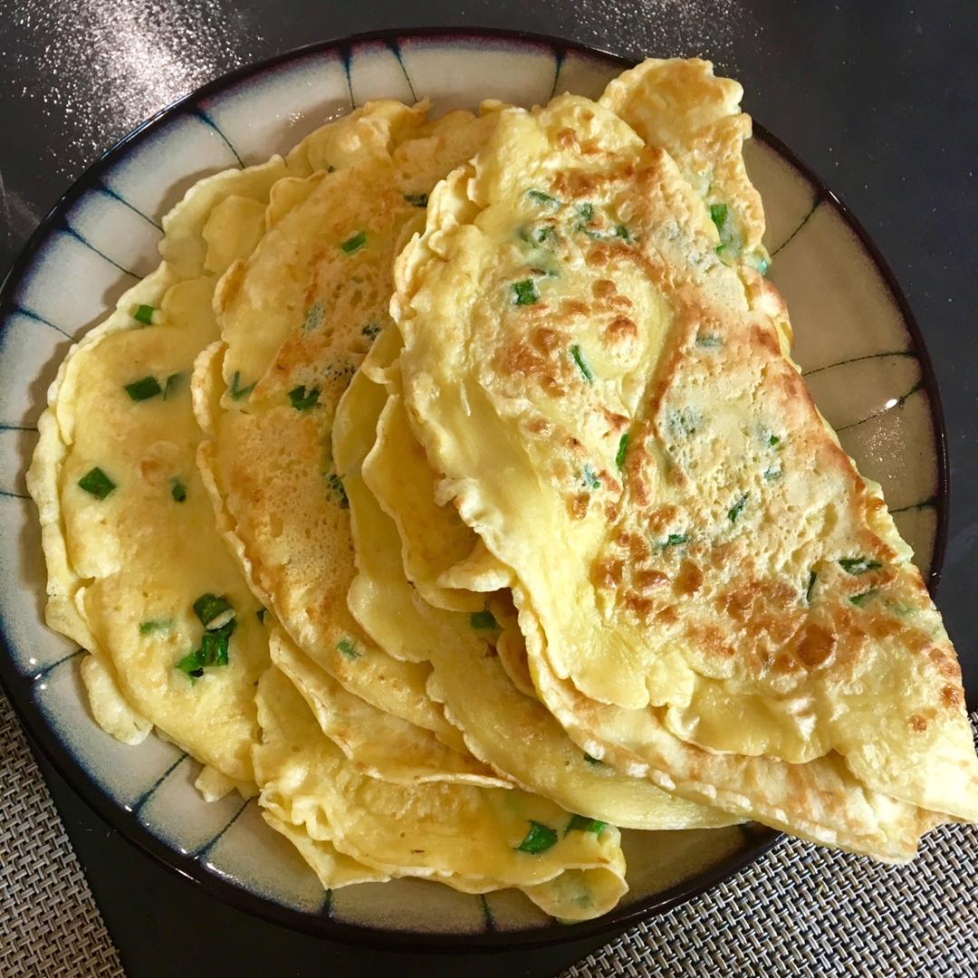 葱花鸡蛋饼