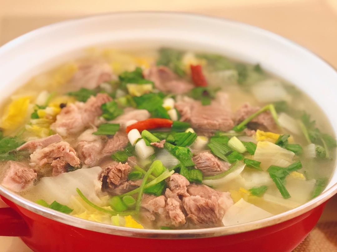 大白菜烧牛肉