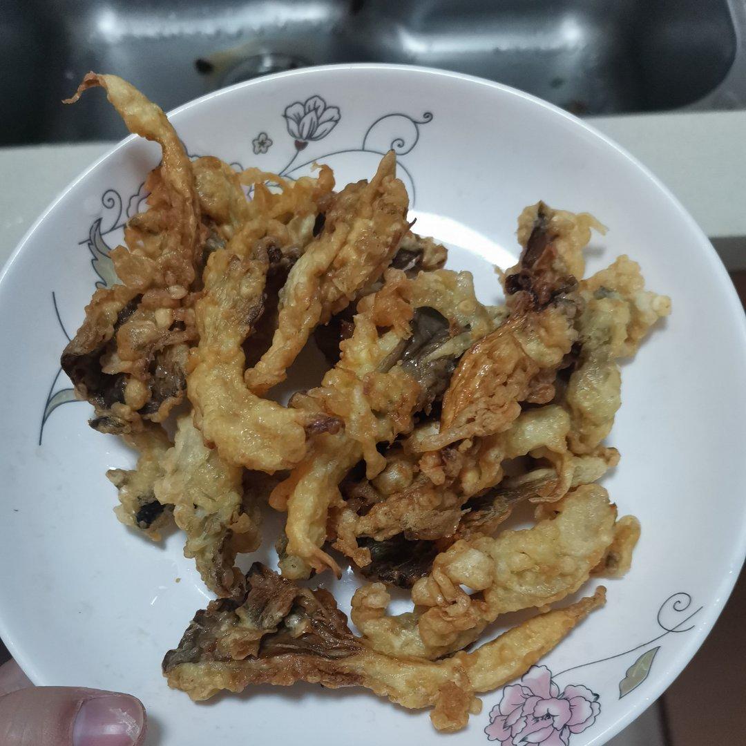 油炸平菇