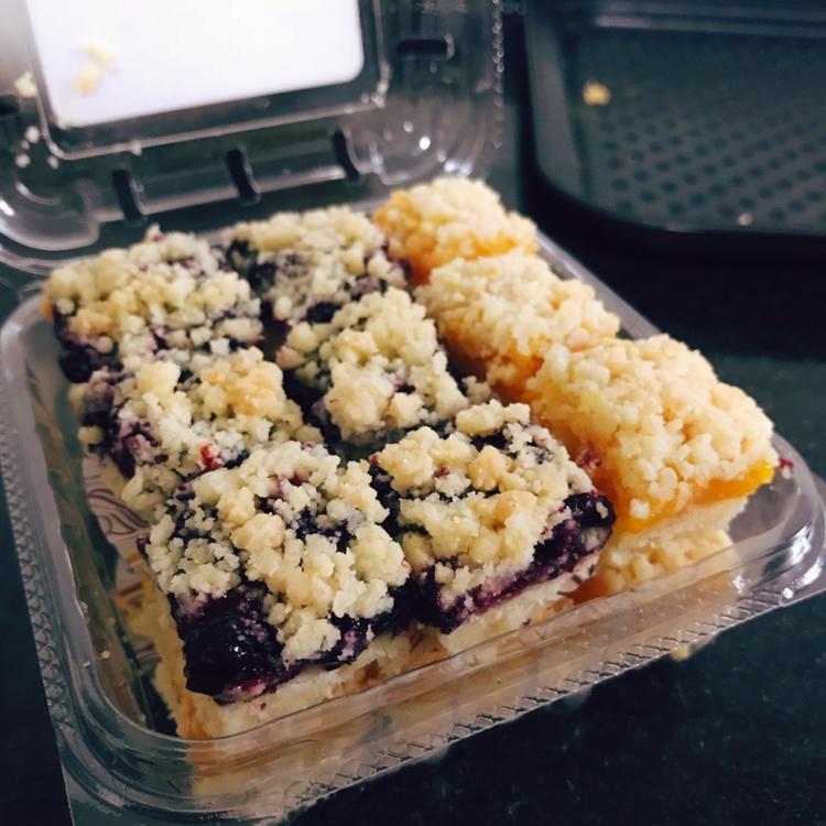 蓝莓酥粒小方块Blueberry Crumber Bars
