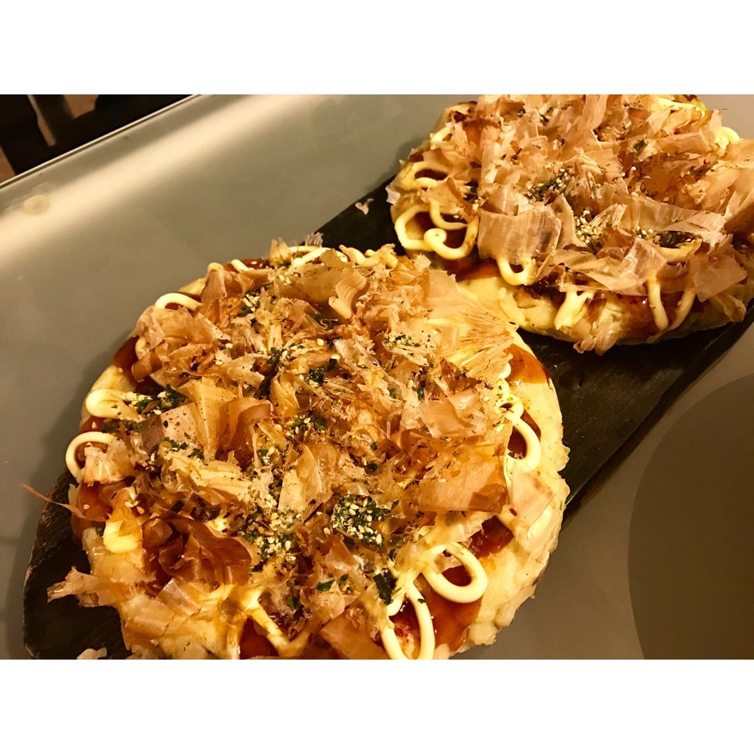 大阪烧 (Okonomiyaki)