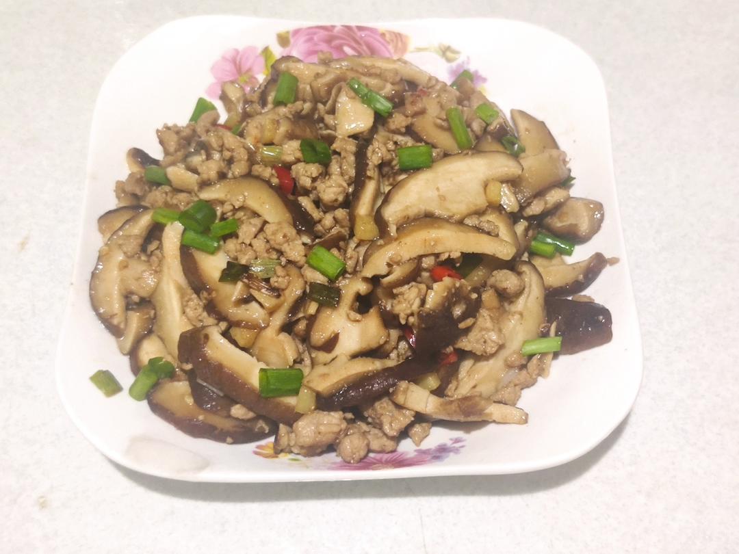 耗油香菇炒肉