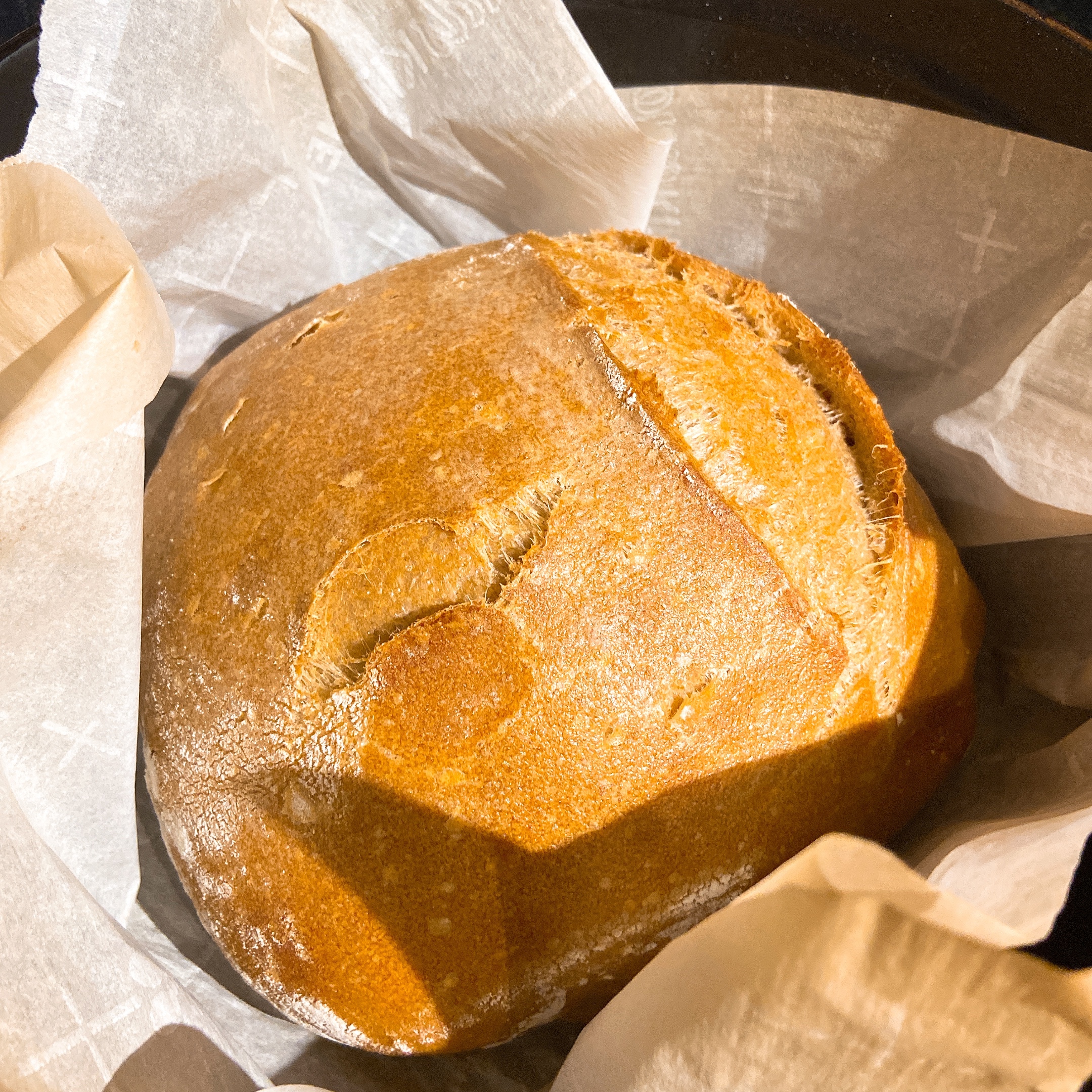 欧包：酸种面包sourdough bread的做法