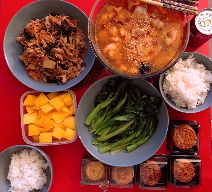 和家人的晚餐约会