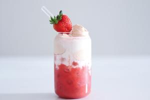 双料草莓冰淇淋牛奶饮【无冰渣冰淇淋】的做法 步骤21