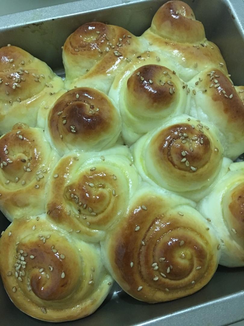 脆底蜂蜜小面包