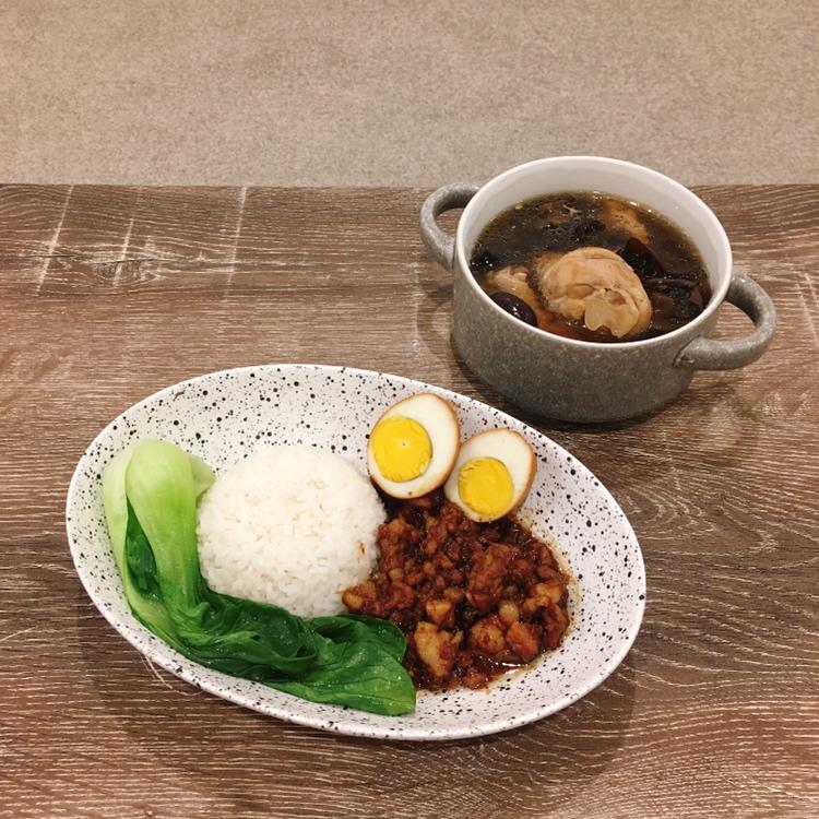 台湾卤肉  台湾卤肉饭Braised Pork Rice