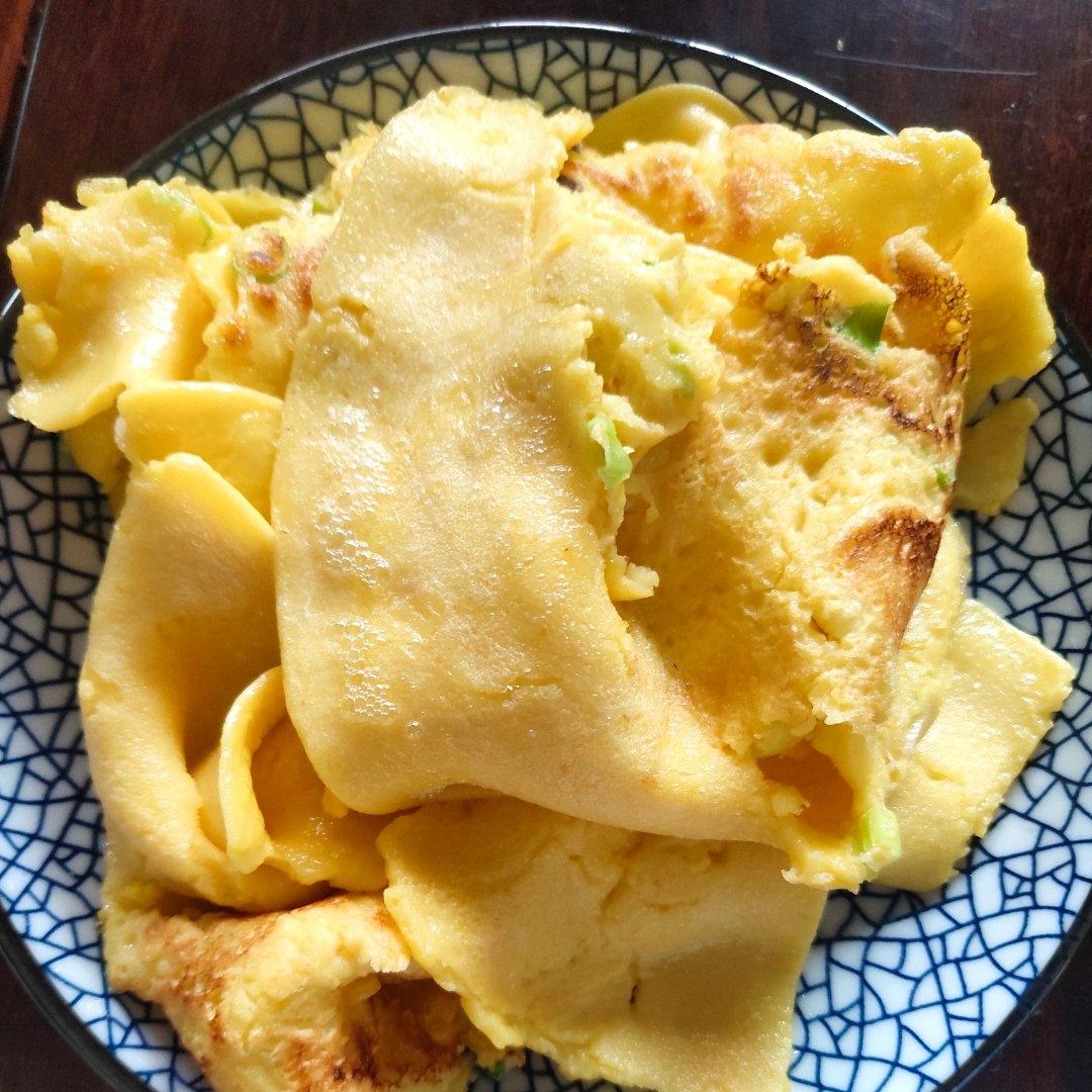 快速早餐鸡蛋葱花饼