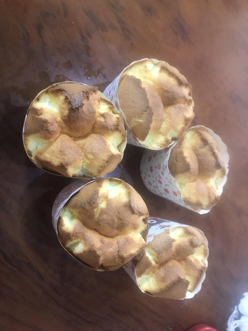 纸杯蛋糕 8寸戚风蛋糕的量