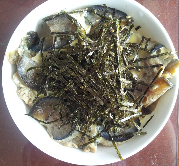 花的懒人料理之滑蛋茄子饭