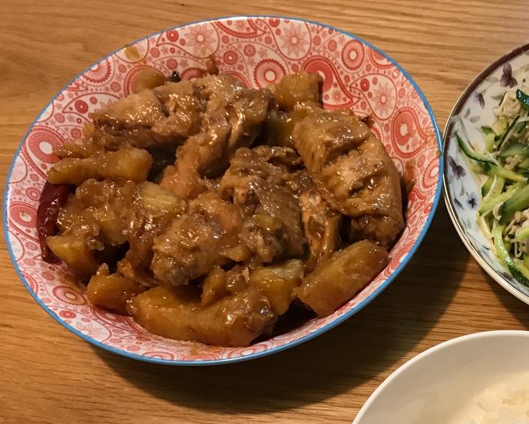 土豆炖鸡翅（快手零失败）
