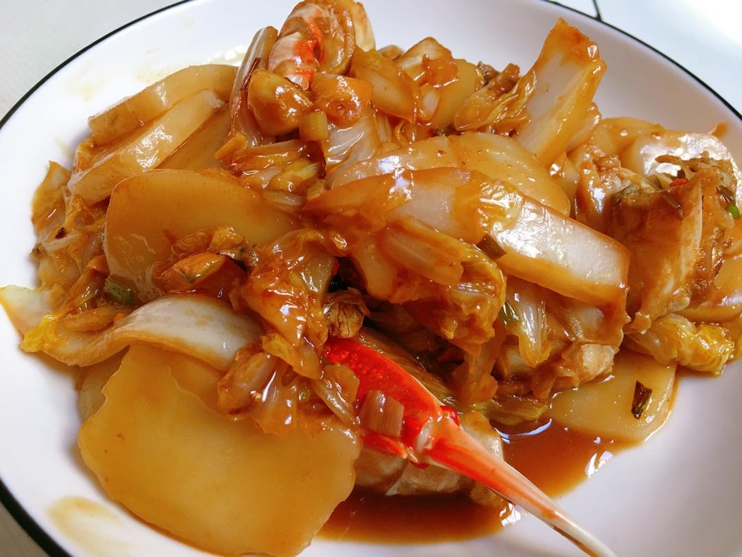 堂妈教你做螃蟹炒年糕