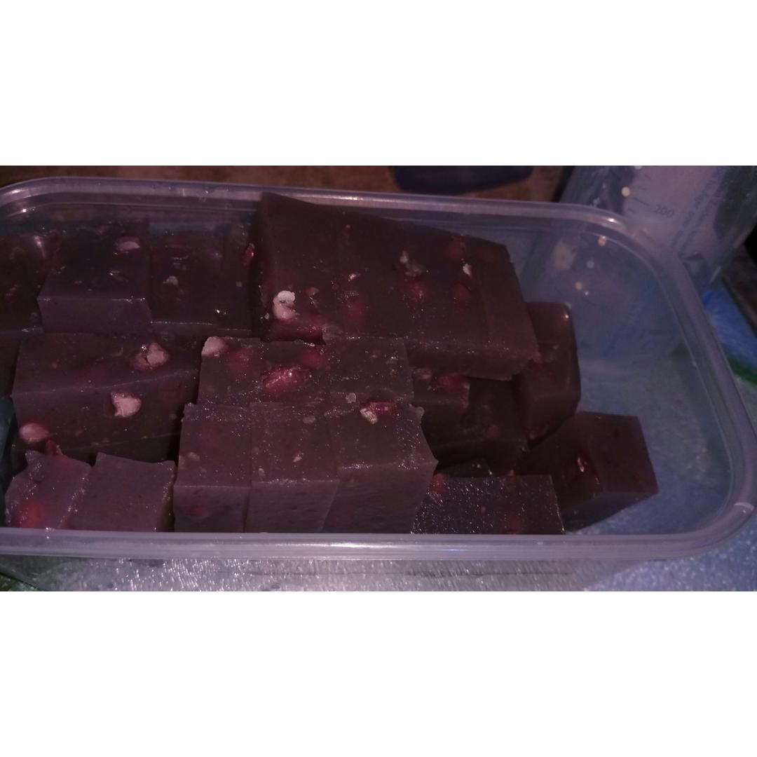 冰晶红豆马蹄糕