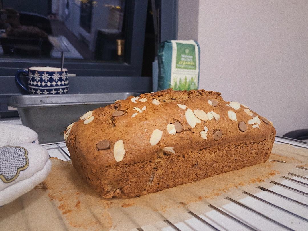 香蕉核桃磅蛋糕 Banana & Walnut Pound Cake