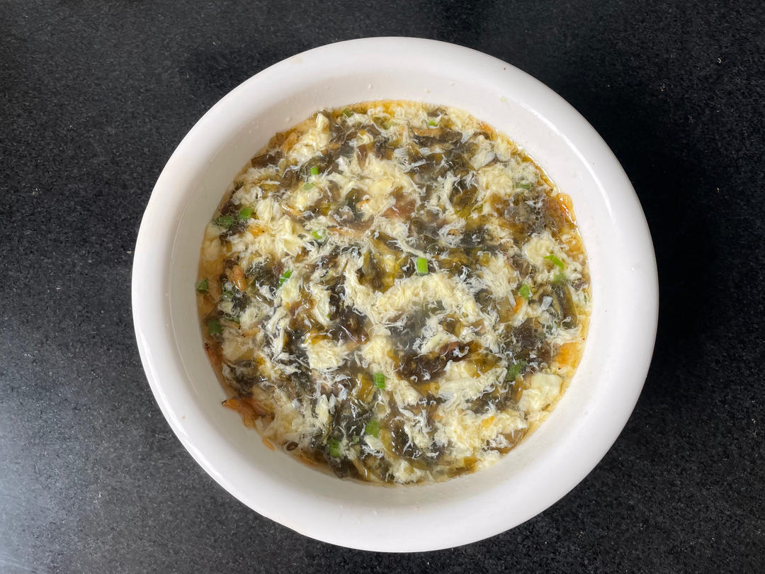 最鲜美好喝的「紫菜蛋花汤」