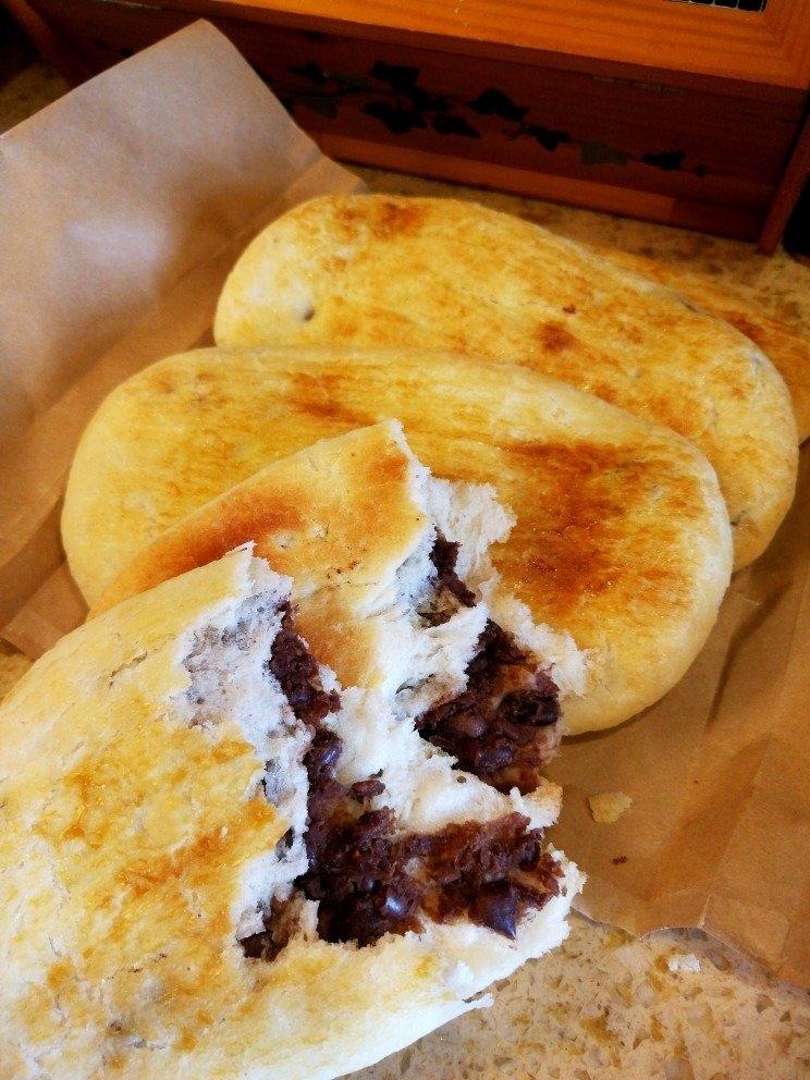 laura徐太做的玫瑰红豆馅烧饼