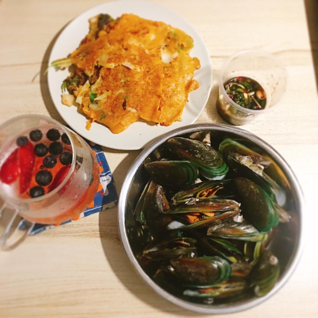 快手菜泡菜煎饼